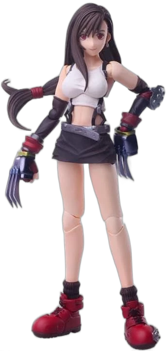 Old-school Tifa figure