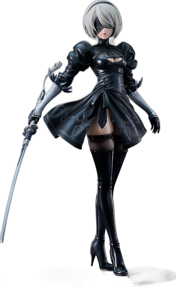 2B standing figure